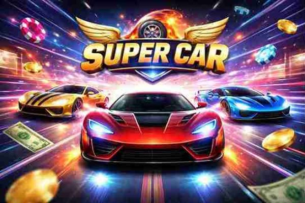 Super Car HBET – Game Đua Xe Casino Hấp Dẫn